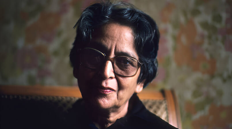 The doyenne of Punjabi literature, Amrita Pritam's poetry Tr by Javed Iqbal-Meghchil. Image Source: Gettyimages