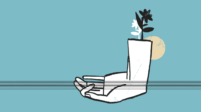 আয়ুরেখা ধরে চলে গেছে যে নিরীহ জীবন